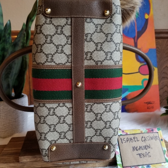 Vintage Gucci Boston Bag - Picture 6 of 16